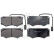 Brake Pad Set, disc brake 36842 ABS, Thumbnail 2