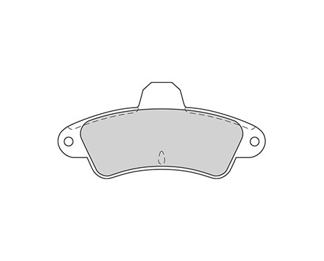 Brake Pad Set, disc brake 36844 ABS, Image 2