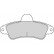 Brake Pad Set, disc brake 36844 ABS, Thumbnail 2