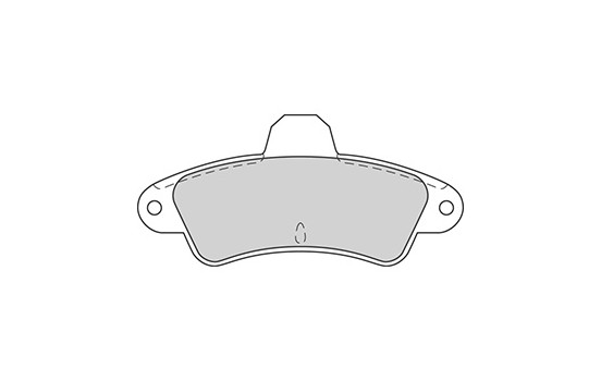 Brake Pad Set, disc brake 36844 ABS, Image 2