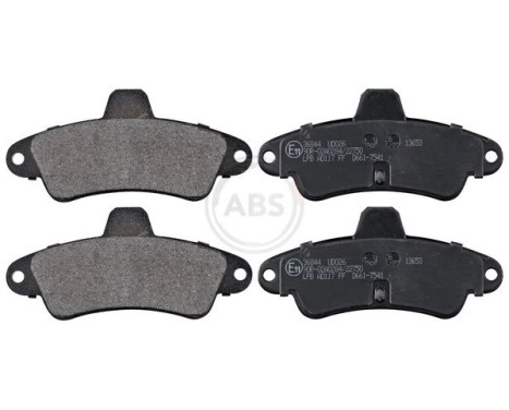 Brake Pad Set, disc brake 36844 ABS, Image 4