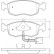 Brake Pad Set, disc brake 36846 ABS, Thumbnail 2