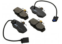Brake Pad Set, disc brake 36847 ABS