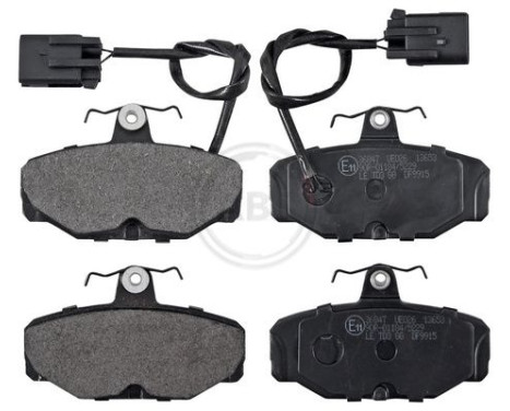 Brake Pad Set, disc brake 36847 ABS, Image 4