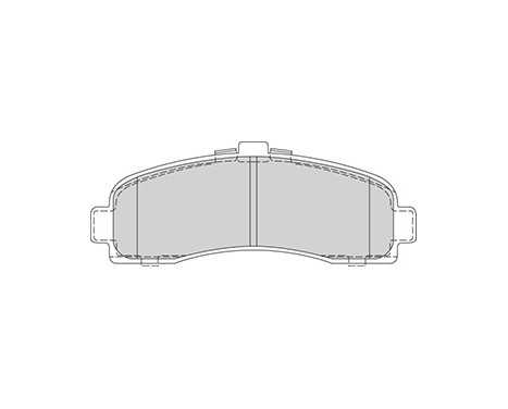 Brake Pad Set, disc brake 36848 ABS, Image 3