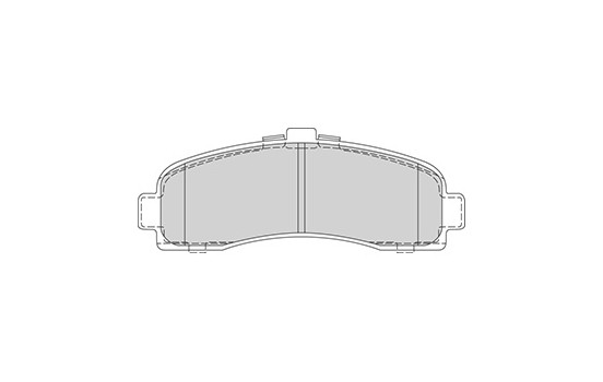 Brake Pad Set, disc brake 36848 ABS, Image 3