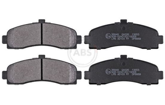Brake Pad Set, disc brake 36848 ABS, Image 4