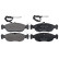 Brake Pad Set, disc brake 36850 ABS, Thumbnail 4