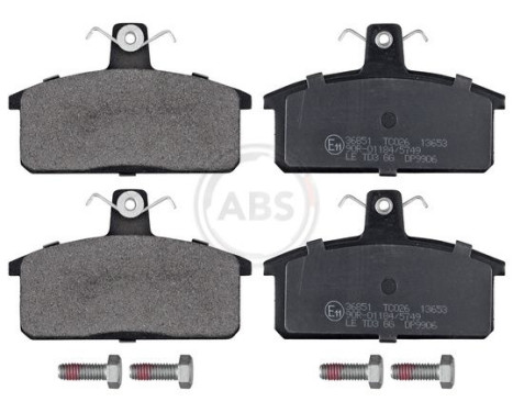 Brake Pad Set, disc brake 36851 ABS, Image 3