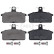 Brake Pad Set, disc brake 36851 ABS, Thumbnail 3