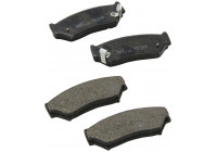 Brake Pad Set, disc brake 36852 ABS