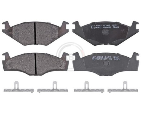 Brake Pad Set, disc brake 36853 ABS, Image 4