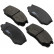 Brake Pad Set, disc brake 36865 ABS