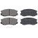 Brake Pad Set, disc brake 36865 ABS, Thumbnail 4