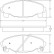 Brake Pad Set, disc brake 36869 ABS, Thumbnail 3
