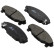 Brake Pad Set, disc brake 36869 ABS