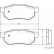 Brake Pad Set, disc brake 36870 ABS, Thumbnail 3