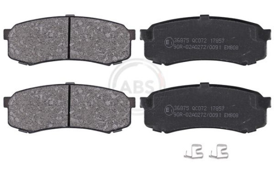 Brake Pad Set, disc brake 36875 ABS, Image 4