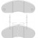 Brake Pad Set, disc brake 36877 ABS, Thumbnail 2