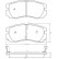 Brake Pad Set, disc brake 36878 ABS, Thumbnail 2