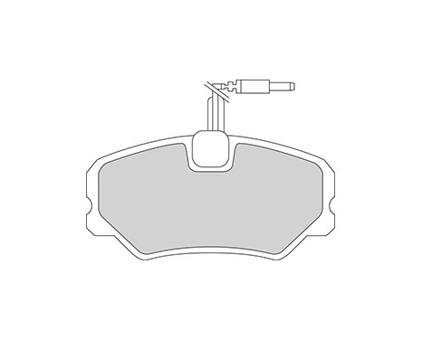 Brake Pad Set, disc brake 36879 ABS, Image 3