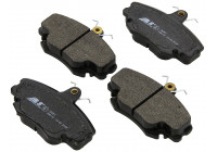 Brake Pad Set, disc brake 36881 ABS