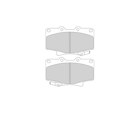 Brake Pad Set, disc brake 36882 ABS, Image 2