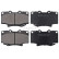 Brake Pad Set, disc brake 36882 ABS, Thumbnail 4