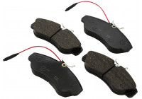 Brake Pad Set, disc brake 36884 ABS
