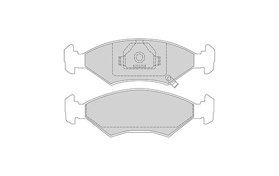 Brake Pad Set, disc brake 36886 ABS, Image 2