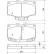 Brake Pad Set, disc brake 36887 ABS, Thumbnail 3