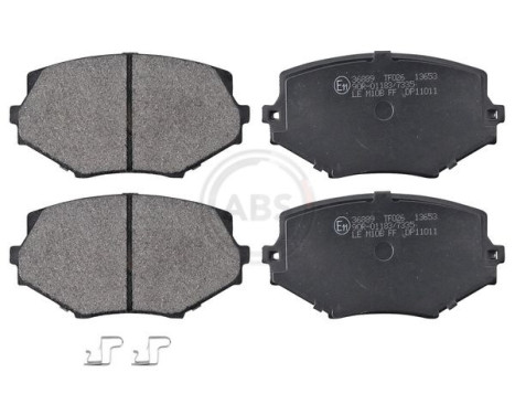 Brake Pad Set, disc brake 36889 ABS, Image 4