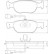 Brake Pad Set, disc brake 36892 ABS, Thumbnail 2