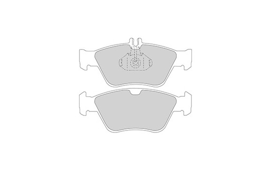 Brake Pad Set, disc brake 36903 ABS, Image 3