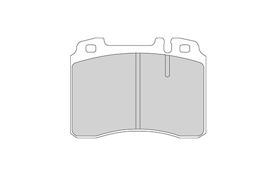 Brake Pad Set, disc brake 36904 ABS, Image 3