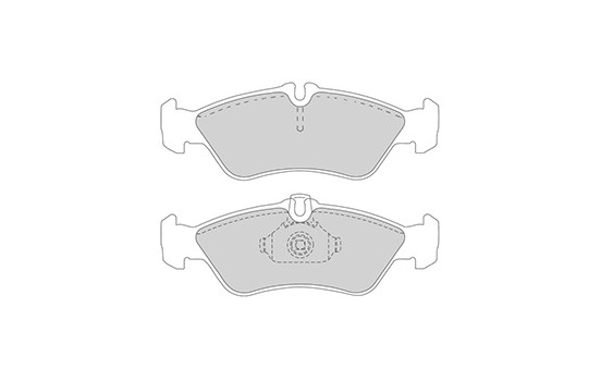 Brake Pad Set, disc brake 36913 ABS