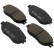 Brake Pad Set, disc brake 36920 ABS