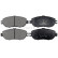 Brake Pad Set, disc brake 36920 ABS, Thumbnail 4