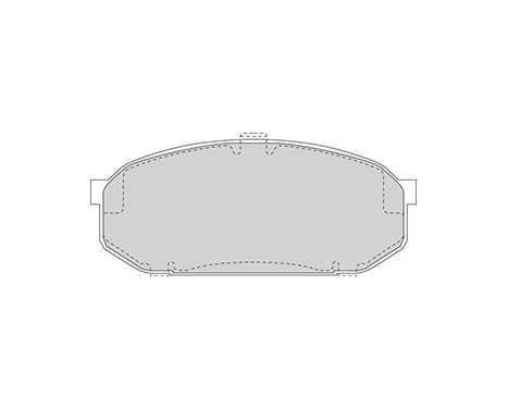 Brake Pad Set, disc brake 36926 ABS, Image 3