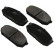 Brake Pad Set, disc brake 36926 ABS