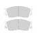 Brake Pad Set, disc brake 36929 ABS, Thumbnail 3