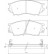 Brake Pad Set, disc brake 36929 ABS, Thumbnail 2