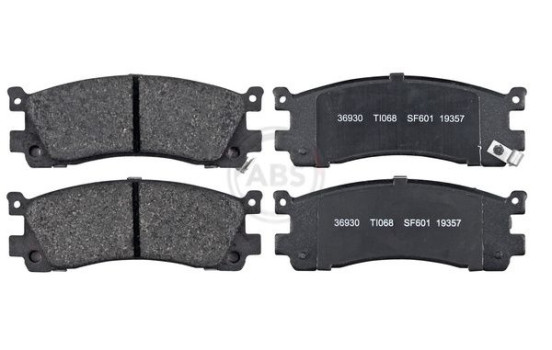 Brake Pad Set, disc brake 36930 ABS, Image 4