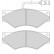 Brake Pad Set, disc brake 36931 ABS