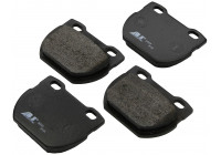 Brake Pad Set, disc brake 36939 ABS