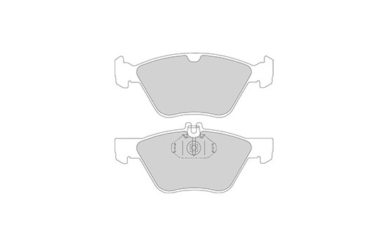 Brake Pad Set, disc brake 36943 ABS, Image 3