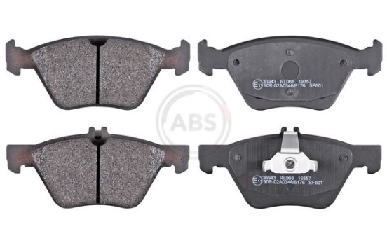 Brake Pad Set, disc brake 36943 ABS, Image 4