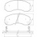 Brake Pad Set, disc brake 36948 ABS, Thumbnail 2