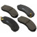 Brake Pad Set, disc brake 36948 ABS