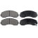 Brake Pad Set, disc brake 36948 ABS, Thumbnail 3